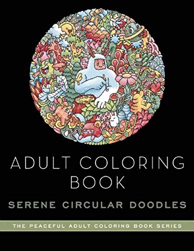 Adult Coloring Book: Doodle Worlds: Adult Coloring Book (The Peaceful Adult Coloring Book)