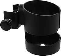 Vista 1 de KICHOUSE Soporte para micrófono Soporte para vasos de bebida: Accesorio de soporte para botella de agua con abrazadera - Base de accesorios