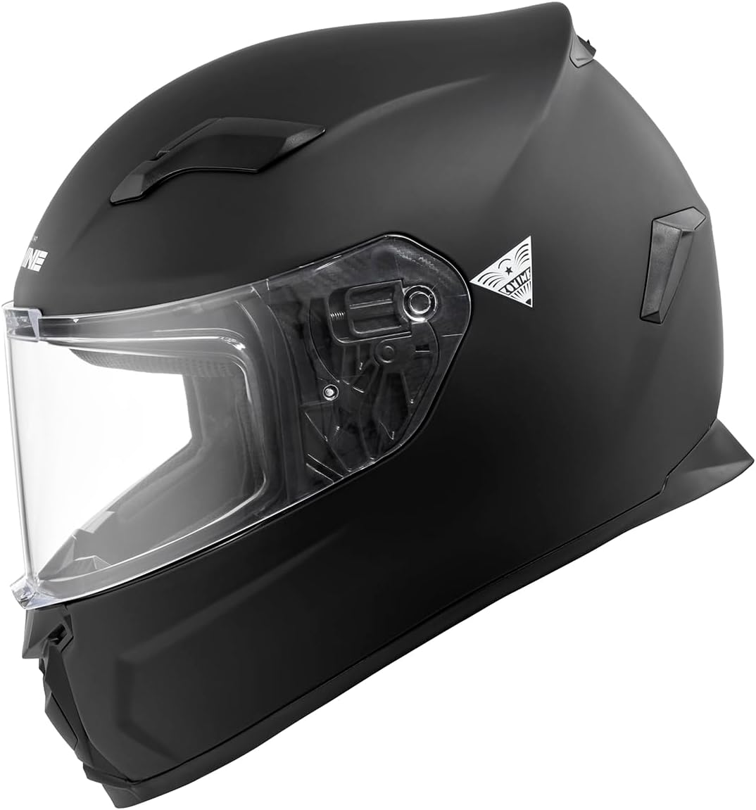 コミネ(KOMINE) バイク用 FL フルフェイスヘルメット マットブラック XL HK-170 UVカットシールド 高強度ABSシェル インナーバイザー フルフェイス マグネットバックル