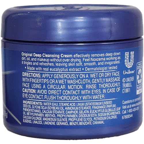 Noxzema Original Deep Cleansing Cream 59 ml Jar (Gesichtsreinigersmittel)