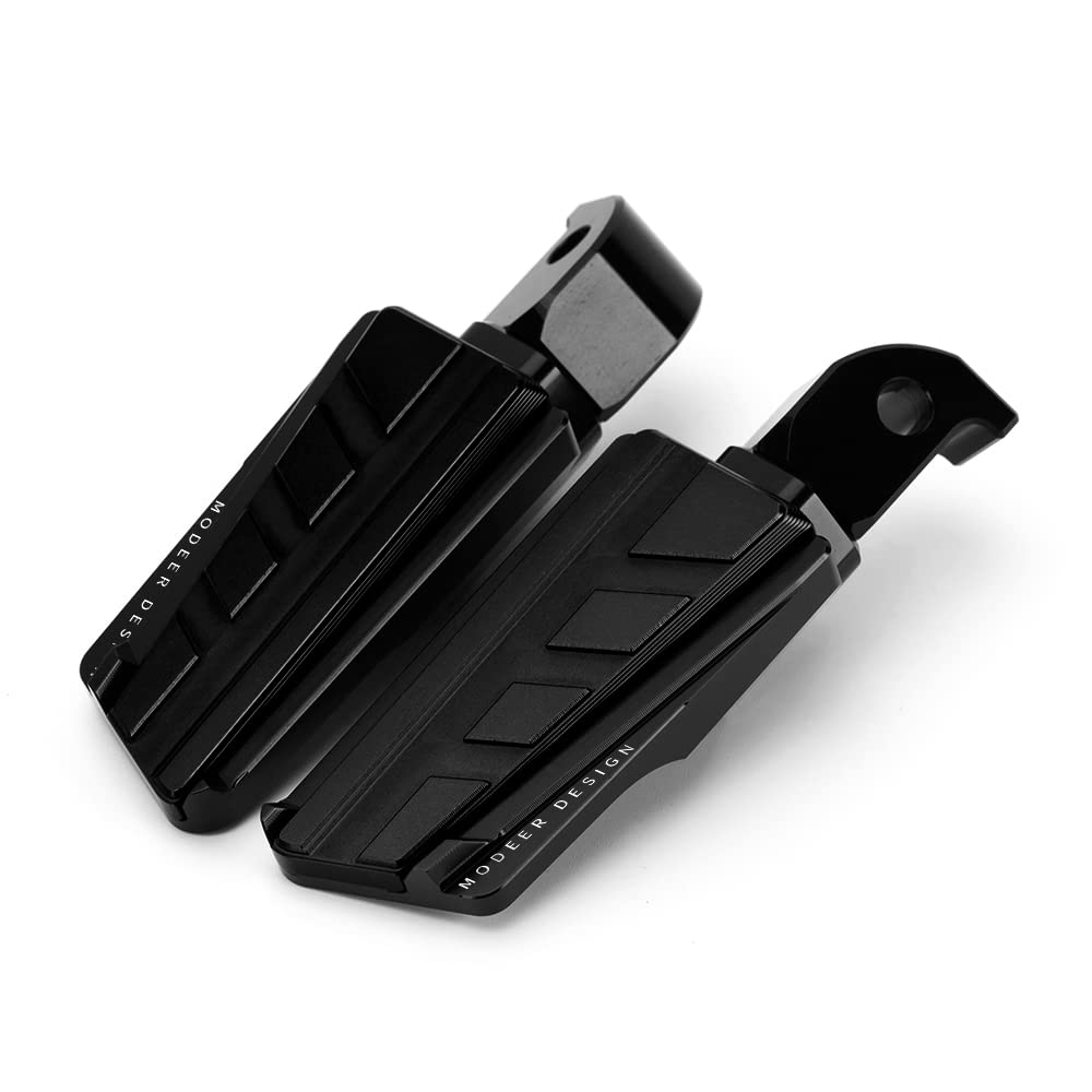 For Yamaha Tmax560 Tmax530 Tmax500 MT07 MT09 All Years Motorcycle Rear Foot Pegs Rests Passenger Footrests tmax 560 techmax tmax 530 dx sx mt 07 09 Accessories (black)