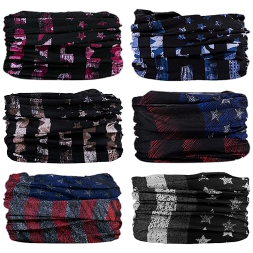 Image of Neck Gaiter for Men Women Headwear Bandana Head Wrap Face Scarf Mask Cover Warmer Balaclava-Seamless & Versatile