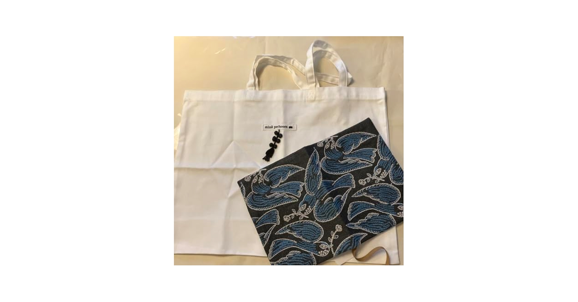 Amazon | ミナペルホネン ブックカバー エコバッグセット ピース