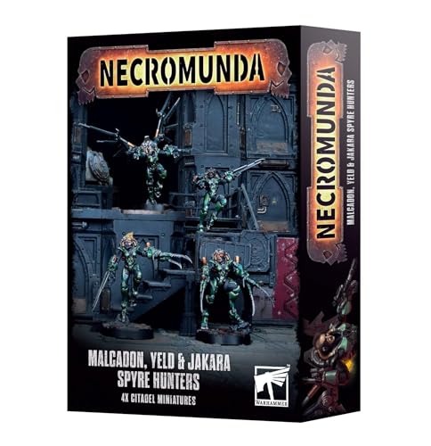 Necromunda Malcadon Yeld Jakara armures de combat figurines