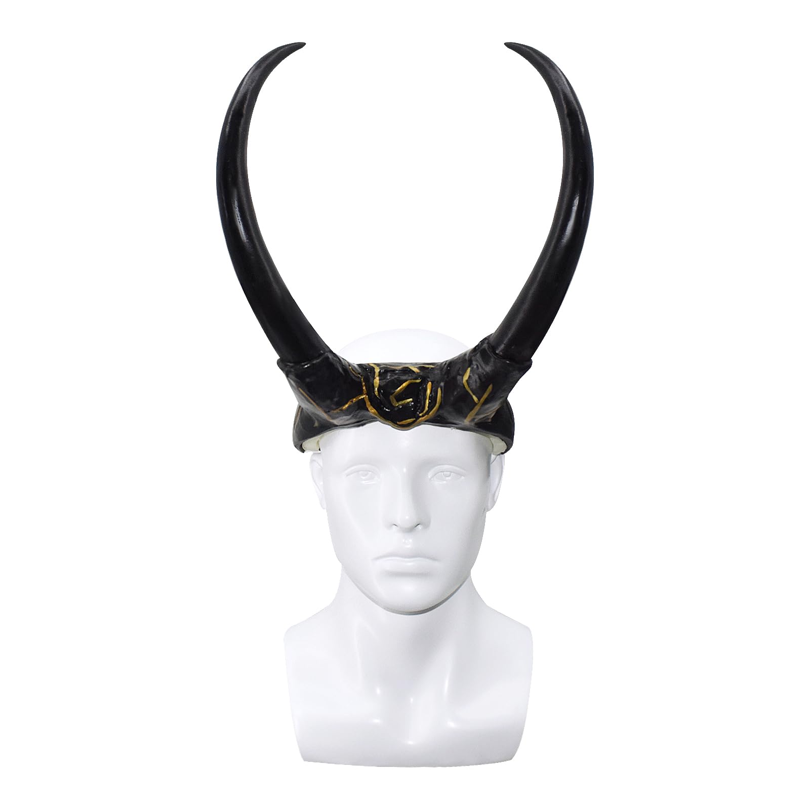 Lagusida Loki Horns headband Loki Helmet latex Horns Season 2