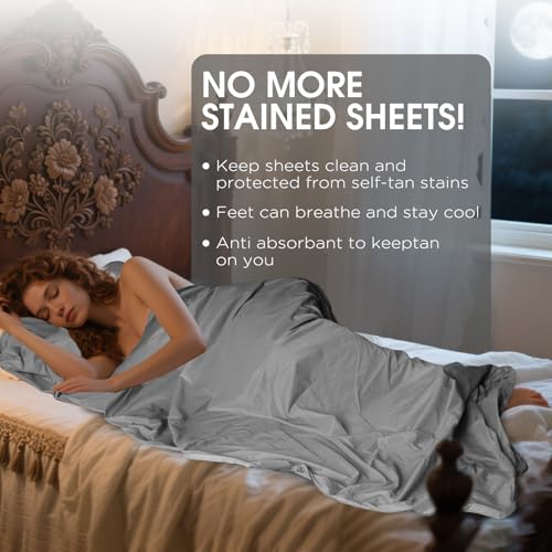 JAICOM Ultralight Sleeping Bag Liner - 5.3 oz Washable Adult Sleep Sack & Travel Sheets, Self Tan Sleep Sack with Two-Way-Zipper, for Backpacking, Hotel, Camping, Travel