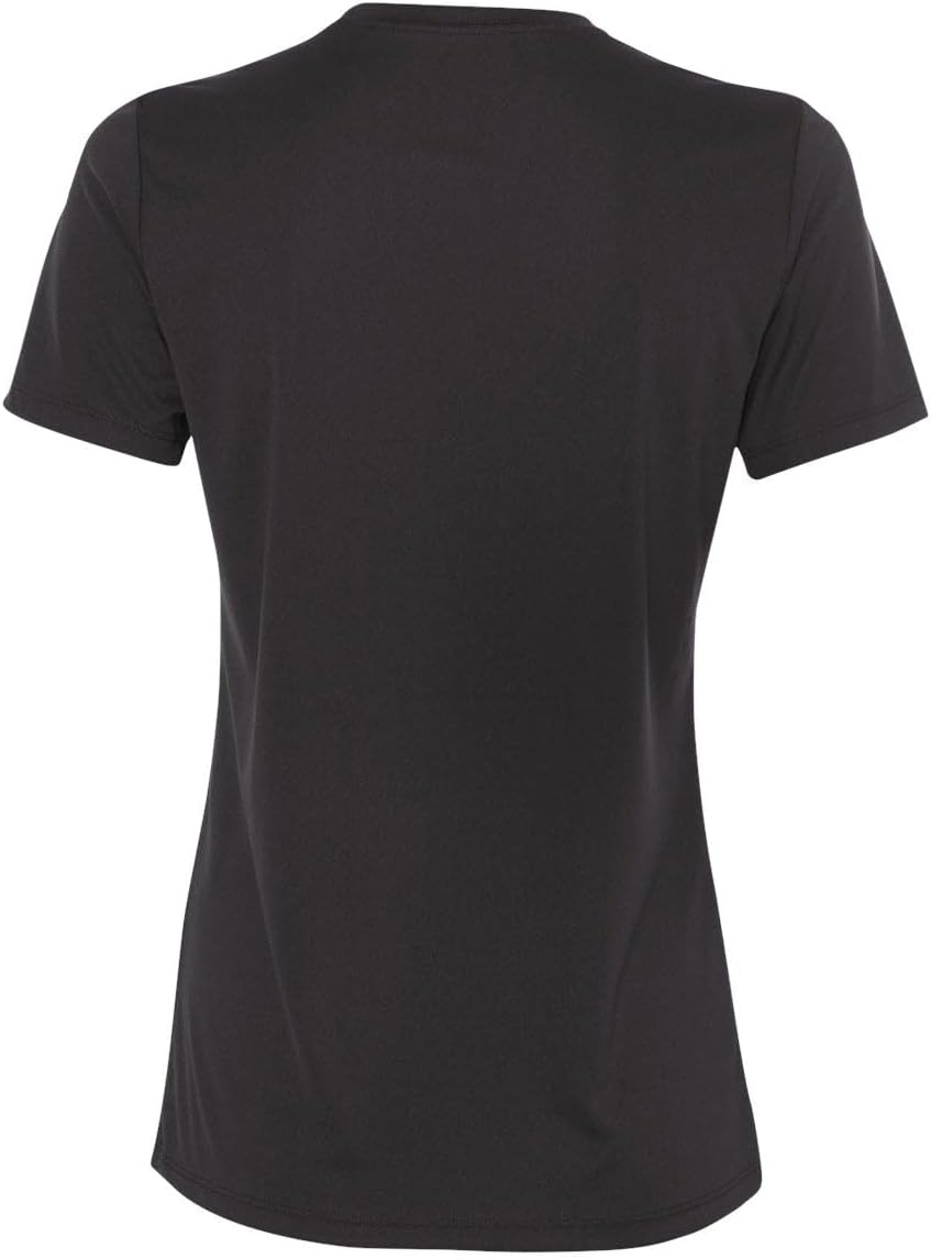 Hanes Sport Women's Cool DRI Performance T-Shirt, Short Sleeve, Moisture-Wicking, UPF 40+, Lightweight Athletic Fit Tee for Running, Gym, Workout, Training, Sublimation-Ready, Black, Small - Image 5