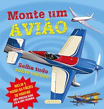 Paperback Monte Um Avião (+ 4 Modelos Fáceis de Montar) [Portuguese] Book