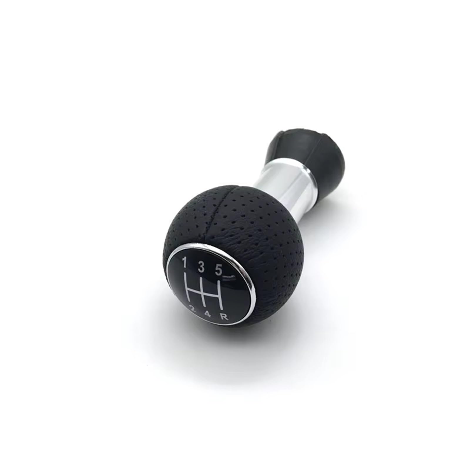 GHQFROP Transmission Gear Shift Knob for A4 8E B6 B7 2000-2008 5 6 Speed Shift Gear Knob Car Accessories Car Gear Stick Knob(A)