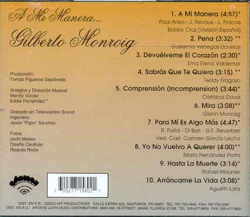 Miniatura 2 de A Mi Manera