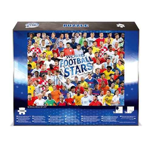 Puzzle 1000 pièces Winning Moves World Football Stars - vue 7