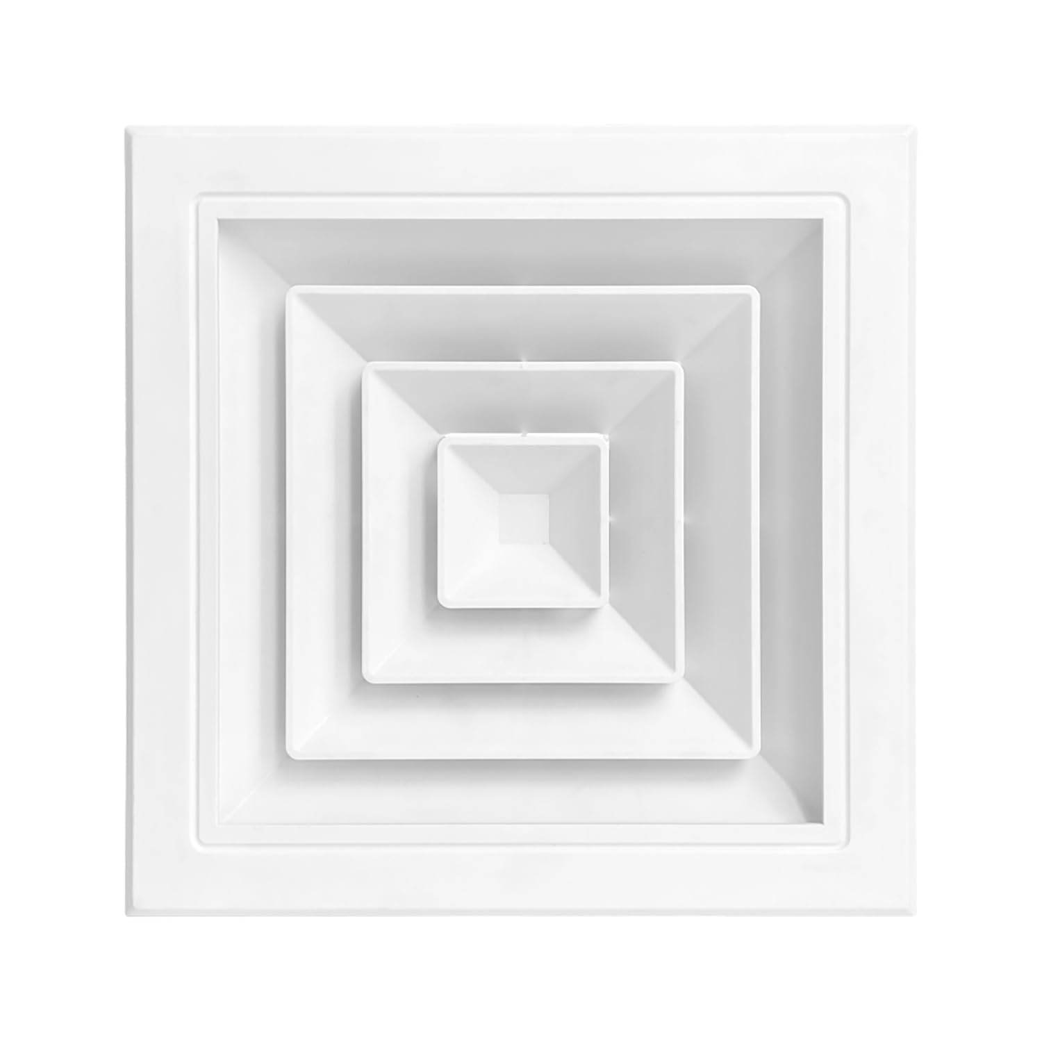 Fornitura A 3 Coni 10"x10" Con Rivestimento Preformato 8", Griglia di Alimentazione In Plastica ABS, Diffusore A Soffitto Per Presa d'aria, Ideale Per Riscaldamento, Raffreddamento E Ventilazione