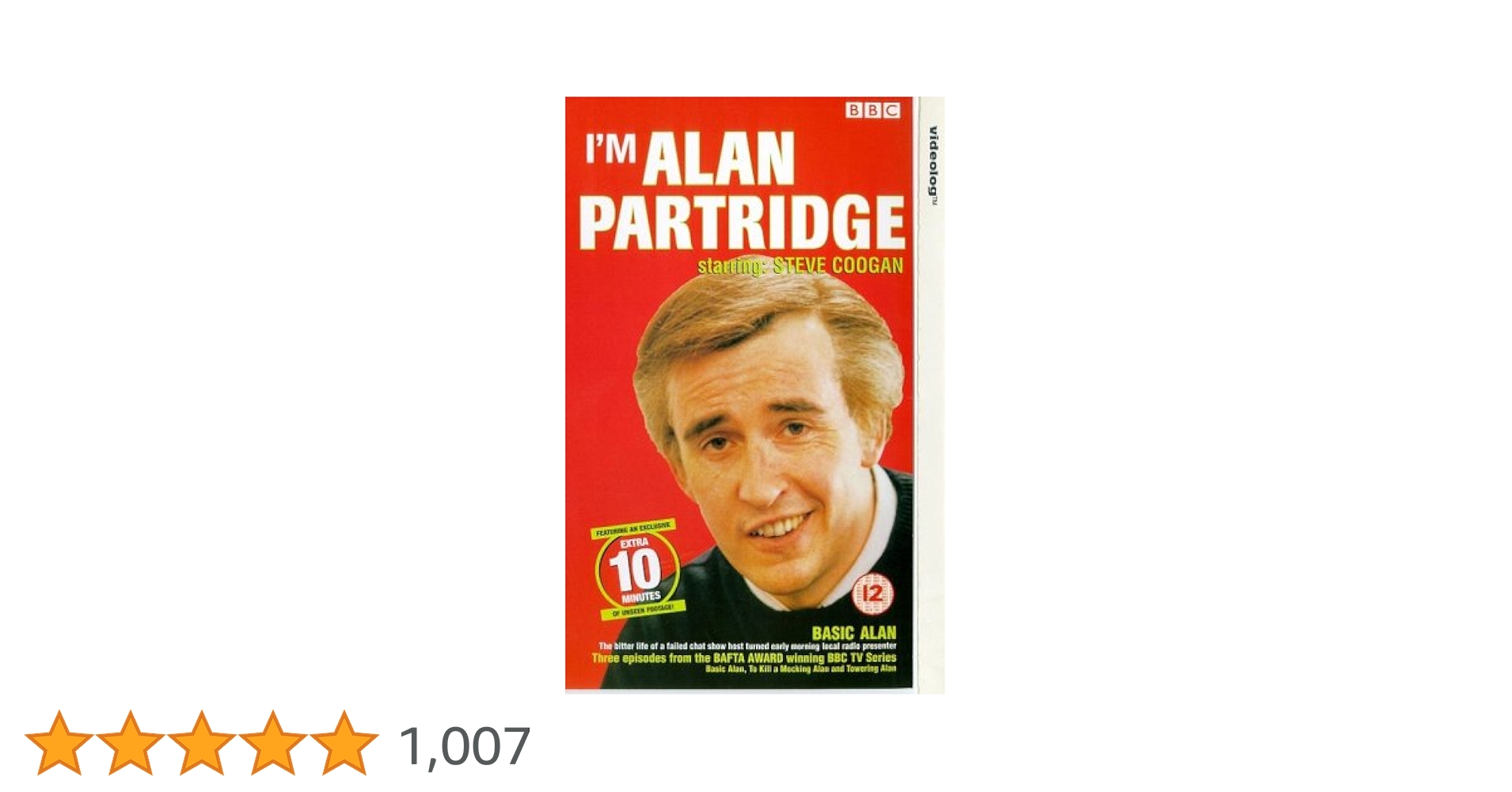 I'm Alan Partridge: Series 1 [VHS] : Steve Coogan, Felicity