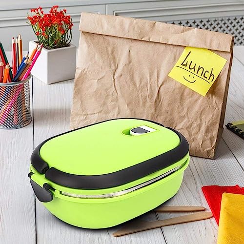 TOTITOM stainless Steel Lunch Container Outdoor Picnic Bento Box Wear Resistant and High Capacity Picnic Lunch Box Waterproof Lunch Box Lunch Container(one floor)