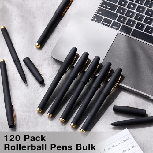 Bolígrafo Rollerball Gel Negro Ultra Fino x120 miniatura 7