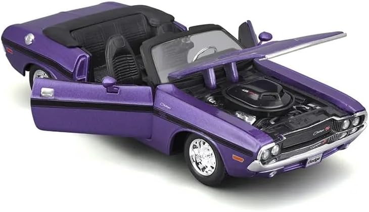 1970 R/T Convertible Purple 1/24 Diecast Model Car 31264pur