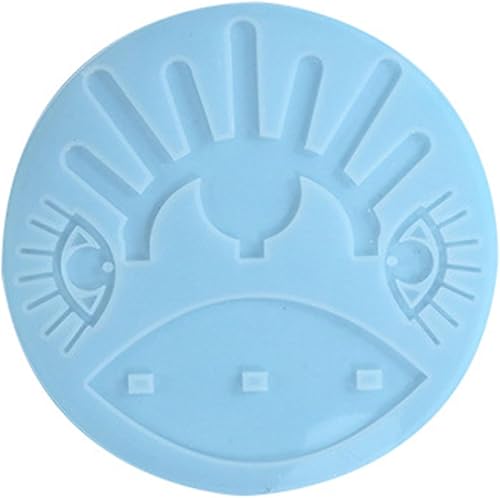 Bandeja de joyería Moldes de silicona Soporte de anillos en forma de ojo grande Moldes de silicona Soporte de joyería de silicona Material de