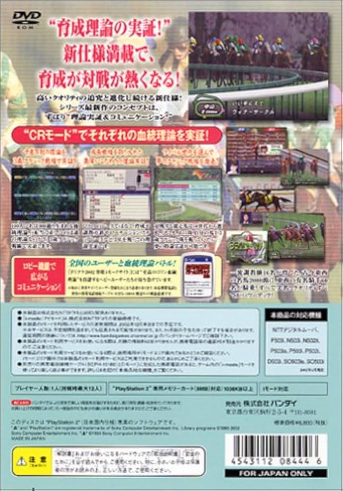 実名実況競馬ドリームクラシック2002Spring Amazon | 実名実況競馬ドリームクラシック2002Spring | ゲーム
