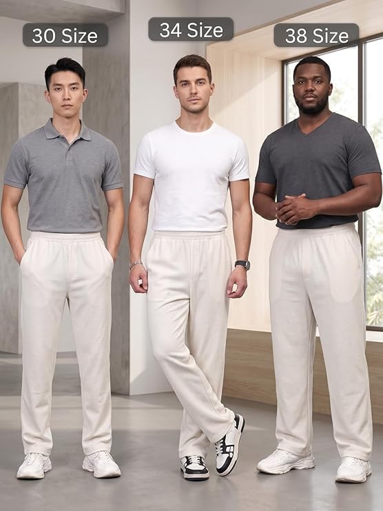 Image of GRECIILOOKS Men's Loose Mid Rise Regular | Sports Stylish Track Pant | Trouser (Available in Plus Size)