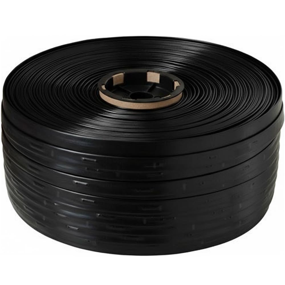 Suinga Cinta de Riego por Goteo 16mm Plana | Rollo de 250 metros | Goteros integrados a 20 cm | Ideal para Cultivos en Hilera, Huertos y agricultura | Sistema de Riego Eficiente