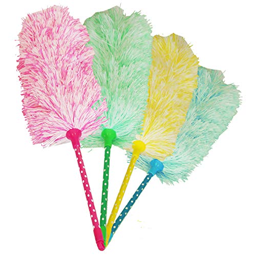 Aqua Laser - Plumero de Microfibra (4 Unidades)