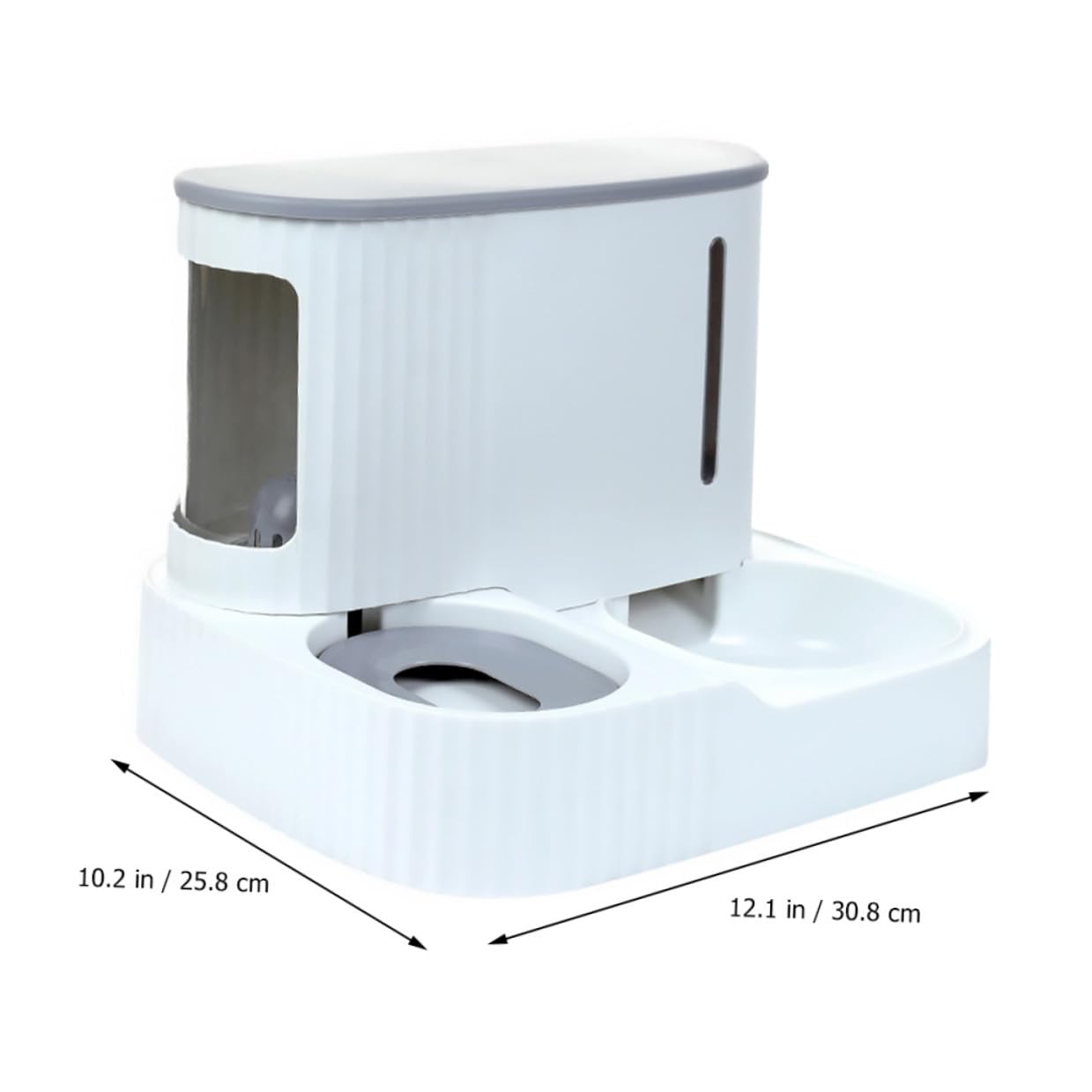 Distributeur Automatique d'eau et Croquettes pour Chat, 3l 0, 85l