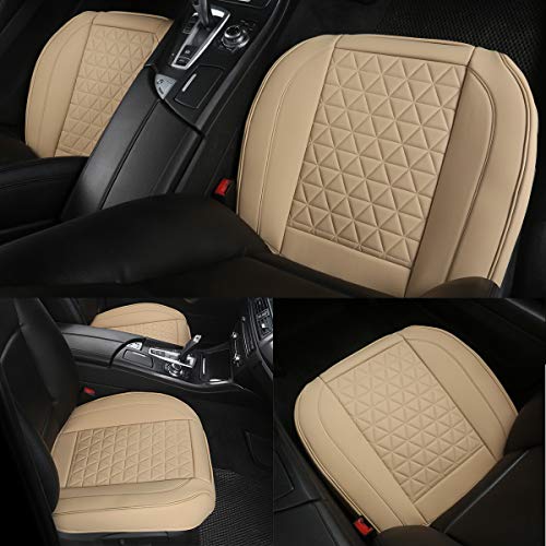 Black Panther FSC-03 Luxury Faux Leather Car Seat Cover Front Bottom Seat Cushion Cover thumb #2