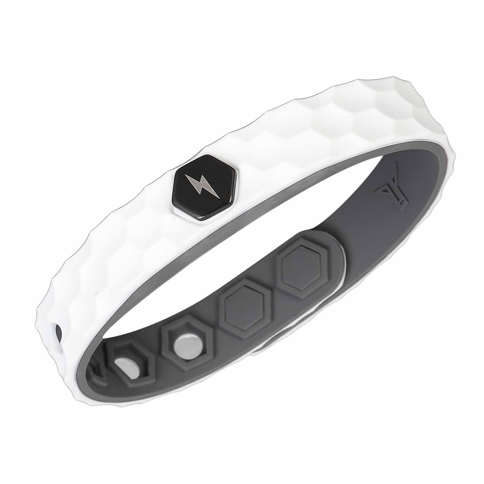 Static Bracelet, Antistatic Wrist Band Waterproof Comfortable Small Lightweight Anion Bracelet for Men Women (White)