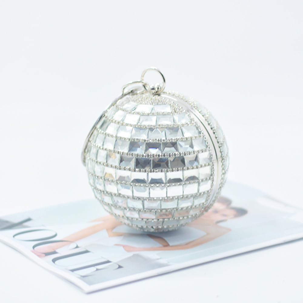 Dżety damskie Evening Clutch Crystal Wristlet Torebka Crossbody Torebki na ramię z odpinanym łańcuszkiem Studniówka impreza