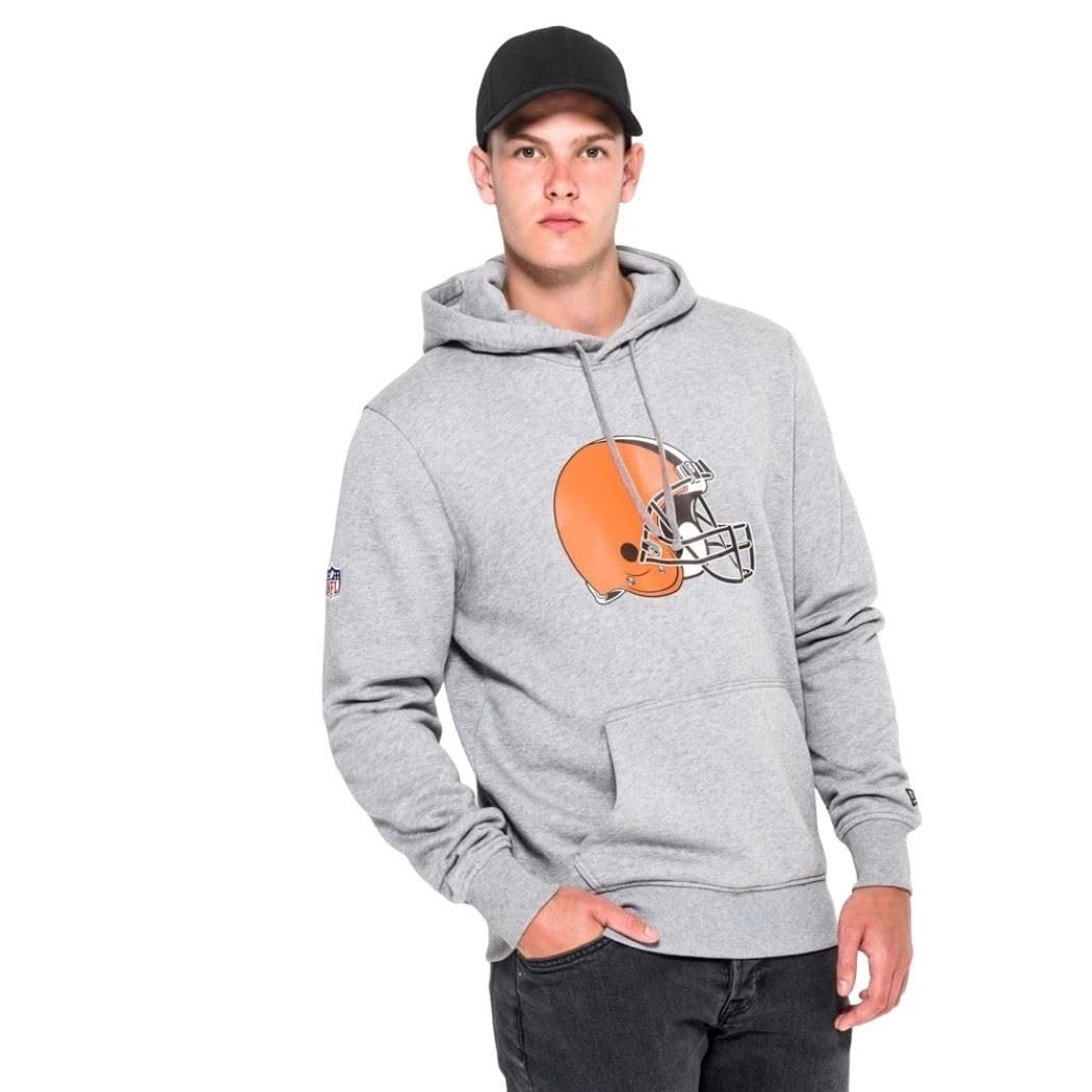 New Era Męska bluza z kapturem z logo Cleveland Browns Team