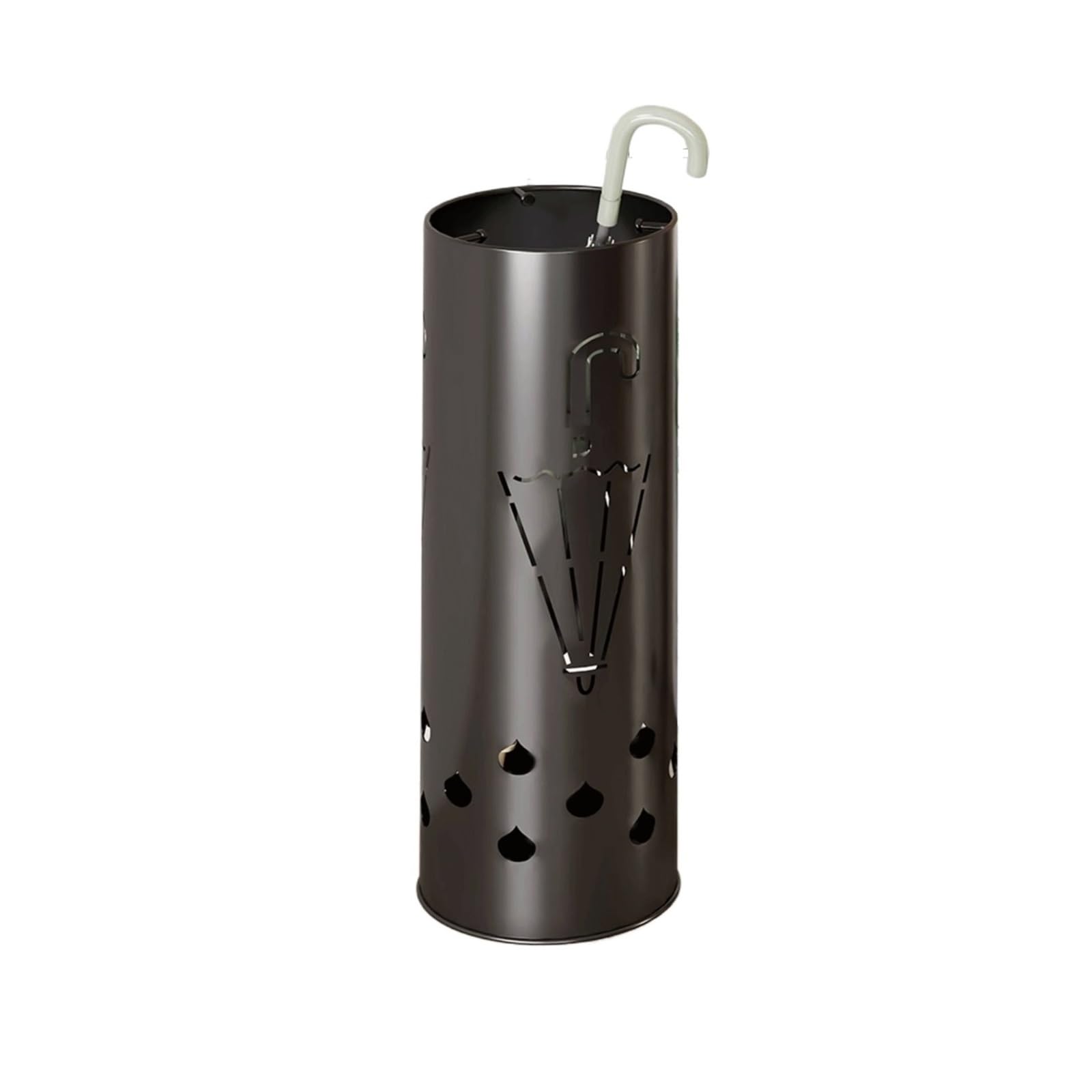 XXAD553TY Openwork, Breathable Umbrella Stand: A Commercial Stand And Storage Solution For Hotel Lobbies Corridor(Black)