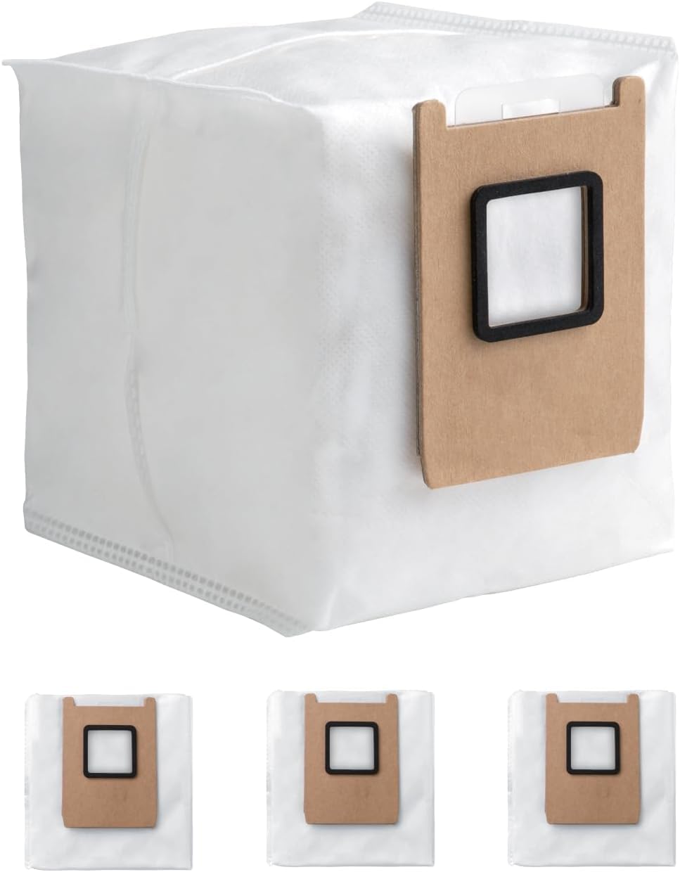 

                                                    eufy Dust Bag, 3-Pack, 3L, Leak-Proof, Effective F