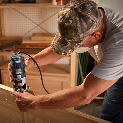 Mini router para madera Marca Bosch (2)