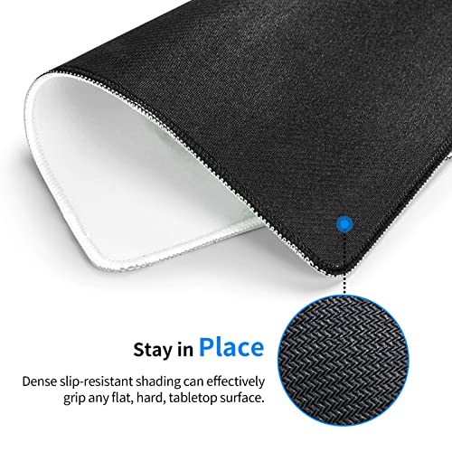 Green Marble Mouse Pad Aesthetic Mousepad For Desk With Non-Slip Rubber Base, Office Computer Mouse Pads For Wireless Mouse Laptop, 9.5×7.9 In, Abstract Green #TOP3