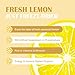 Grelim Lemon Powder 11.30 Oz, 100% Freeze Dried Powder, Filler Free, Gluten-Free, Rich in Natural Vitamin C Fresh Squeezed Lemon Flavor Great for Beverages, Smoothies 320g