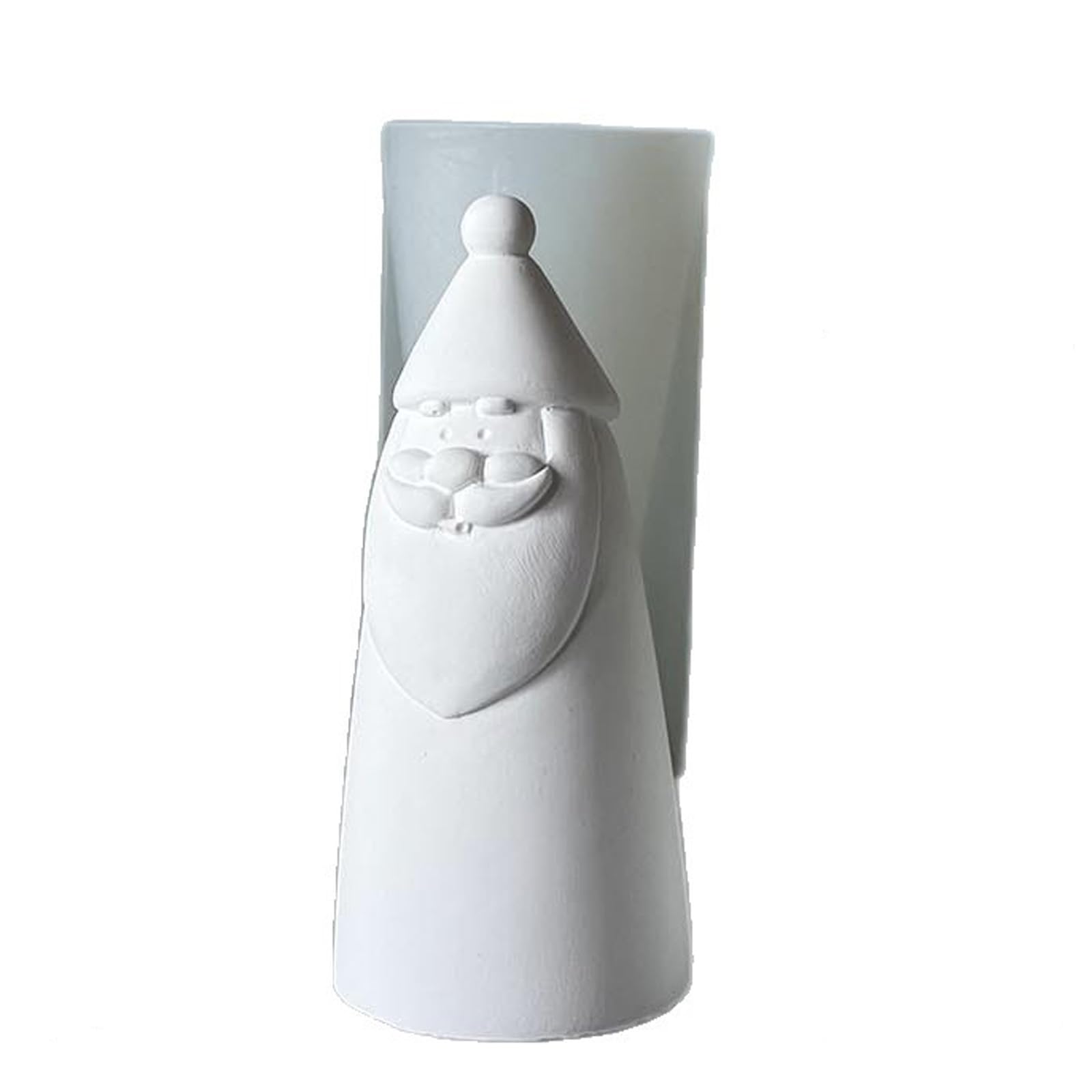 hogtnd Santa Figurine Silicone Candle Molds Epoxy Resin Candle Making Soap Making Fondant Chocolate Mold for Cake Baking Santa and Tree Silicone