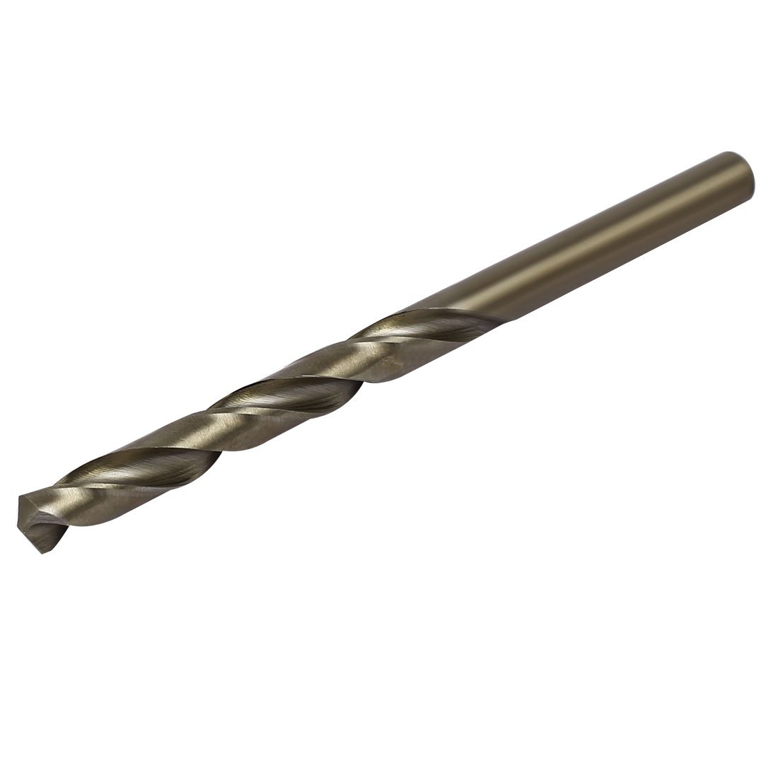 Sourcingmap 7.6mm Dia 108mm Length HSS Cobalt Metric Twist Drill Bit Drilling Tool, 7.6mm x 108mm