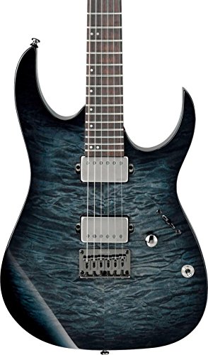 Ibanez RG6005 Quilted Maple Electric Guitar Transparent Gray Burst