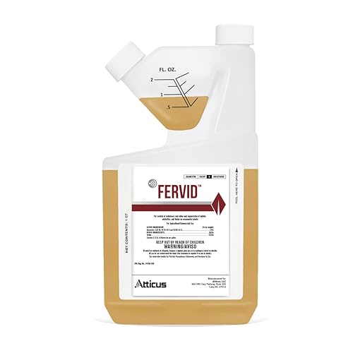 Atticus Fervid Insecticida/Miticida (32 oz) - Abamectina 2% - Controla ácaros, moscas blancas, pulgones, trips