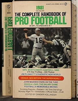 The Complete Handbook of Pro Football 1981: 1981 Edition