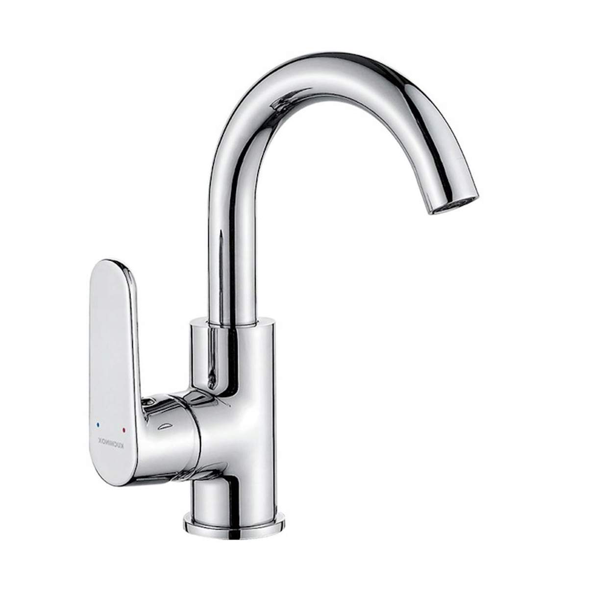 VBChome - Grifo de baño cromado con cartucho de cerámica de alta presión
