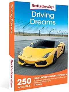 Red Letter Days Driving Dreams Gift Voucher  250 exhilarating driving experiences