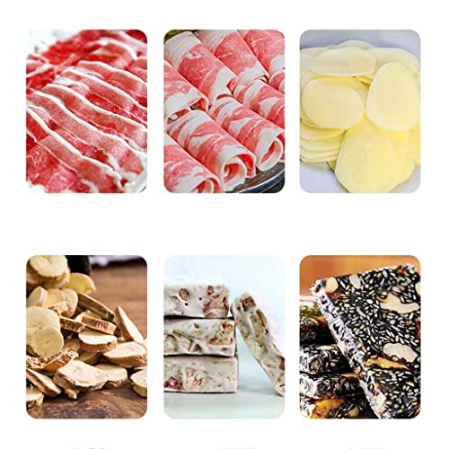 for Home Or Commercial Use,Frozen Meat, Manual Meat Beef Mutton Vegetable Fruit Sheet Roll Cleavers Slicing Machine, 0.3-8Cm Thickness Adjustable - Image 7