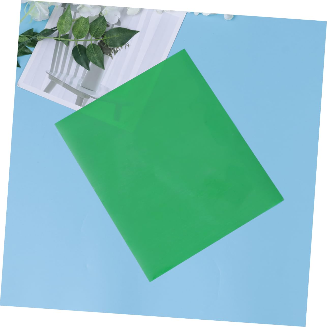 DOITOOL 1pc Thermal Transfer Lettering Film Heat Vinyl Heat Transfer Vinyl Heat Transfer Film Vinyl Green