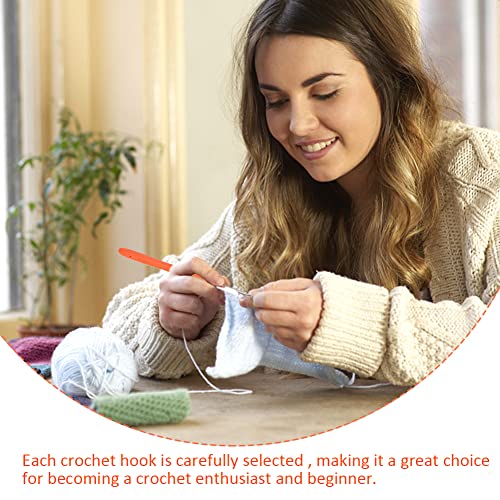 Image of Crochet Hook, 2.5 mm Ergonomic Crochet Hook, Crochet Needles for Arthritic Hands, Knitting Needles with Soft Handle Beginners and Experienced Hobbyists (2.5 mm)