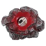 VALICLUD Base de Resina con Efecto Lava Iluminada LED Soporte Decorativo Luminoso para Exhibición de Coleccionables sin Batería para Hogar Oficina Estudio