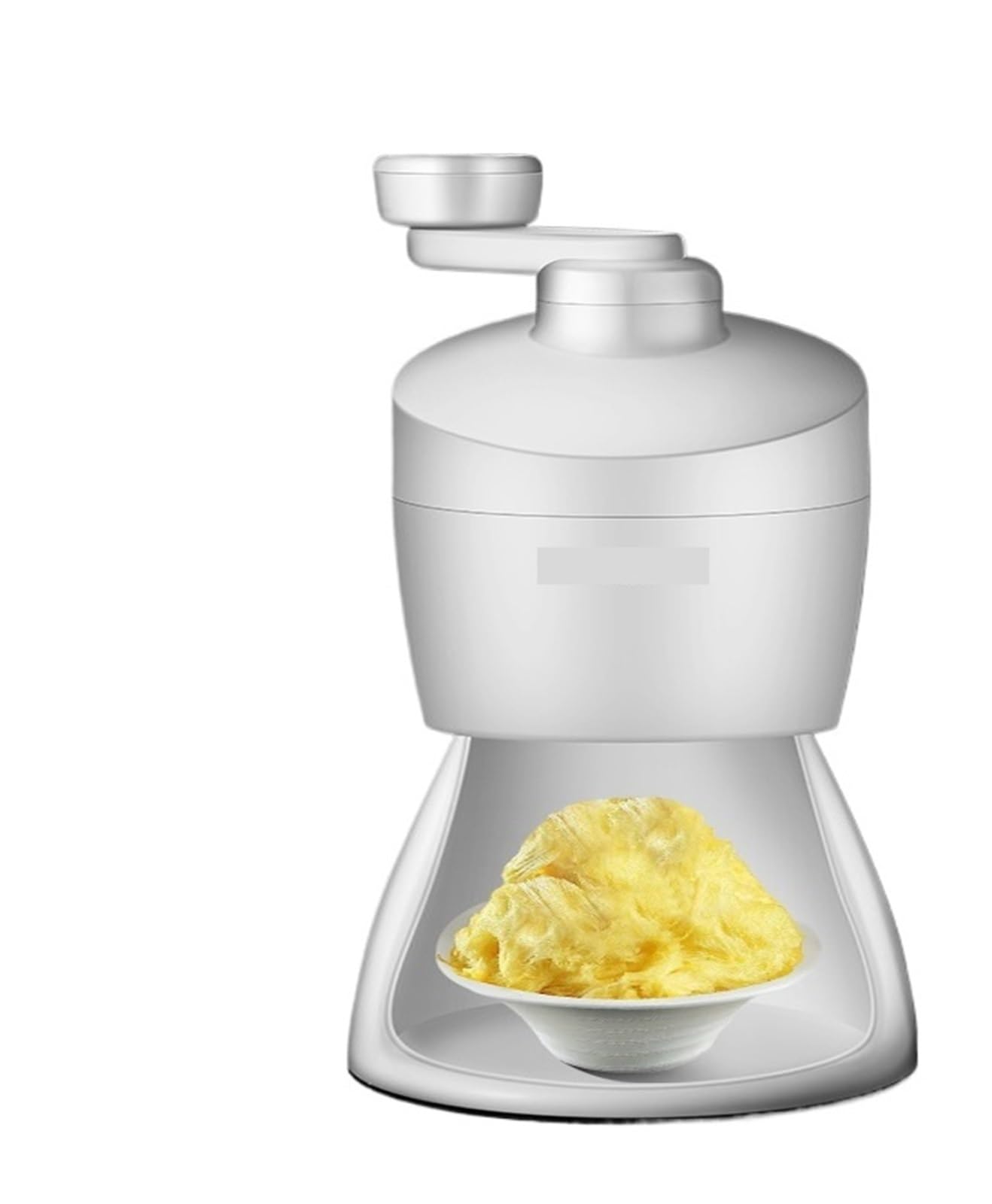 Máquina de Afeitar de Hielo Máquina portátil for Hacer Conos de Nieve y Hielo raspado con moldes de Hielo Dobles, tapete Antideslizante, fácil de Usar, Manual de Instrucciones para la Fiesta