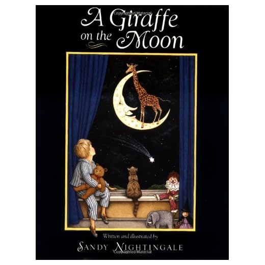 A Giraffe on the Moon