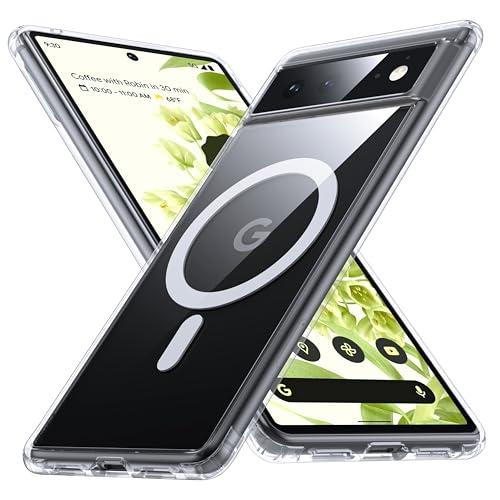 Coque Google Pixel 6 antichoc avec protection de grade militaire et technologie anti-jaunissement