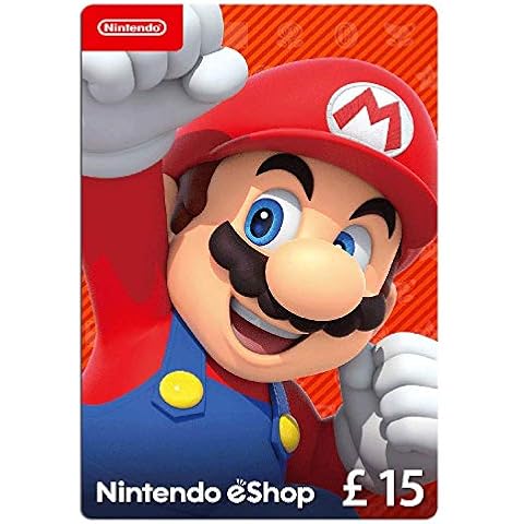 Nintendo eShop Card | 15 GBP voucher | Download Code | UK only | Switch Cover